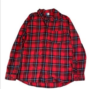 H&M Red Flannel size M